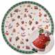 Kruhový kusový koberec Villeroy & Boch Toy´s  Delight 106193 Green Multicolour, bez vlasu