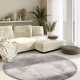 Kruhový kusový koberec Villeroy & Boch 1899 106160 Light Grey