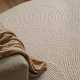 Kruhový kusový koberec Hanse Home Calmio 106220 Natural White