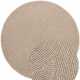 Kruhový kusový koberec Hanse Home Calmio 106221 Light Beige