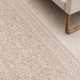 Kusový behúň Northrugs Duet 106250 Jute White