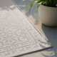 Kusový koberec Northrugs Duet 106251 White Grey