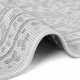 Kusový behúň Northrugs Duet 106251 White Grey