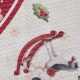 Kruhový kusový koberec Villeroy & Boch Toy`s Delight Limited Edition 106275 Cream Red