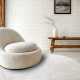 Kruhový kusový koberec Elle Decoration New York 106203 White