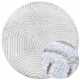 Kruhový kusový koberec Elle Decoration New York 106203 White