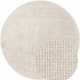 Kruhový kusový koberec Ted Baker Greenwich 106361 Natural White
