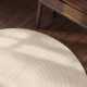 Kruhový kusový koberec Vikosa Arcura 106269 Cream White