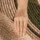 Kruhový kusový koberec Hanse Home Jute Braided 106330 Natural Gold Green