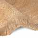Kruhový kusový koberec Hanse Home Jute Braided 106332 Natural Gold