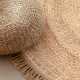 Kruhový kusový koberec Hanse Home Jute Braided 106332 Natural Gold
