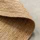 Kruhový kusový koberec Hanse Home Jute Braided 106005 Gold