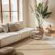 Kruhový kusový koberec Hanse Home Jute Braided 106007 Ivory