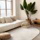 Kusový koberec Hanse Home Jute Braided 106321 White - ovál