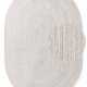 Kusový koberec Hanse Home Jute Braided 106321 White - ovál