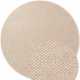 Kruhový kusový koberec Elle Decoration Lyon 106315 Natural Beige