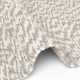 Kruhový kusový koberec Elle Decoration Lyon 106317 Natural Cream Grey