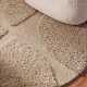 Kruhový kusový koberec Ted Baker Lambeth 106370 Beige