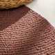 Kruhový kusový koberec Hanse Home Calmio 106402 Red Brown