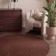 Kruhový kusový koberec Hanse Home Calmio 106402 Red Brown