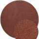 Kruhový kusový koberec Hanse Home Calmio 106402 Red Brown
