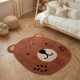 Detský kusový koberec Hanse Home Snuggle 106455 Brown Multicolor