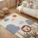 Detský kusový koberec Hanse Home Snuggle 106466 Cream Multicolor