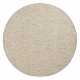 Kruhový kusový koberec Hanse Home BT Carpet Wolly 102842 Beige Brown