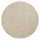 Kruhový kusový koberec Hanse Home BT Carpet Wolly 102843 Creme