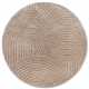 Kruhový kusový koberec Elle Decoration New York 106205 Light Grey