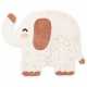 Detský kusový koberec Hanse Home Snuggle 106465 Brown Multicolor