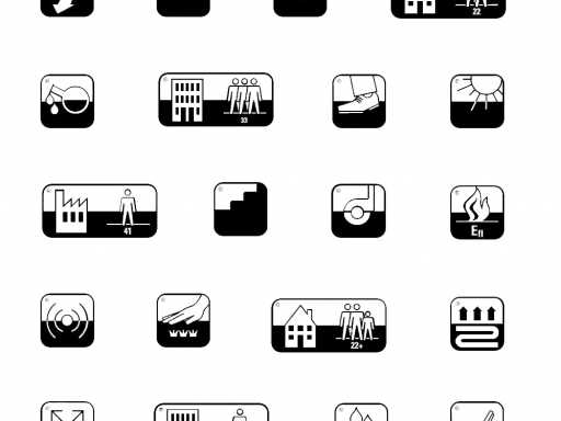 Piktogramy - Legenda symbolov