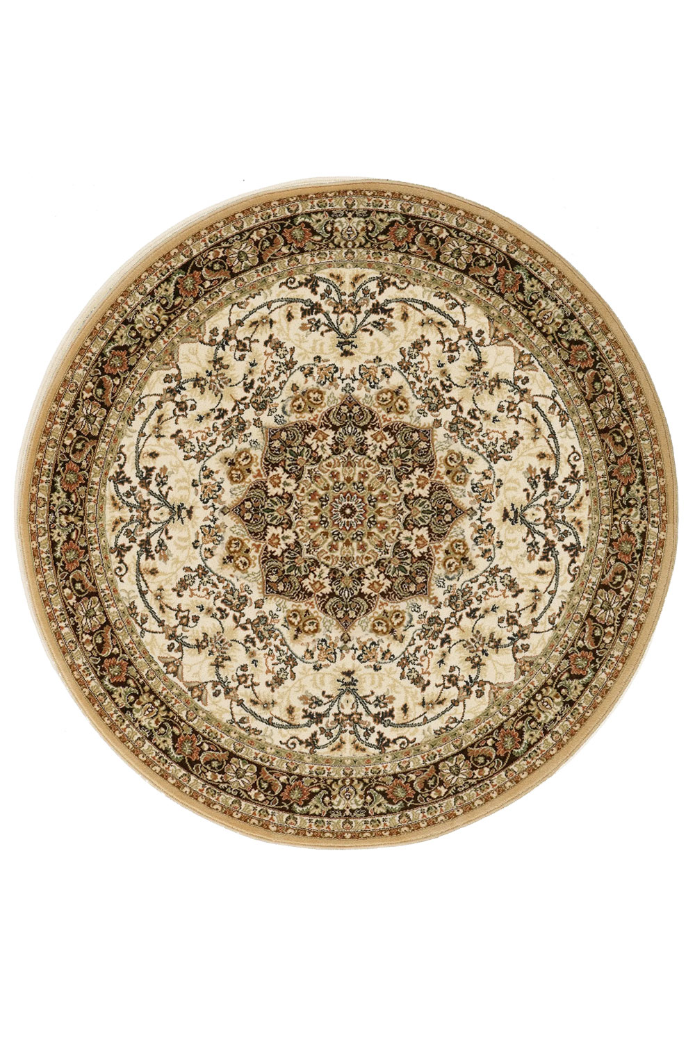 Kusový koberec POLONIA Baron Burgund 2 - Kruh