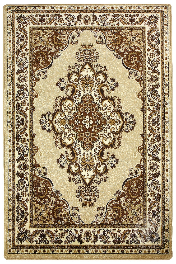 Kusový koberec Medailon 6985A Beige 80x280 cm