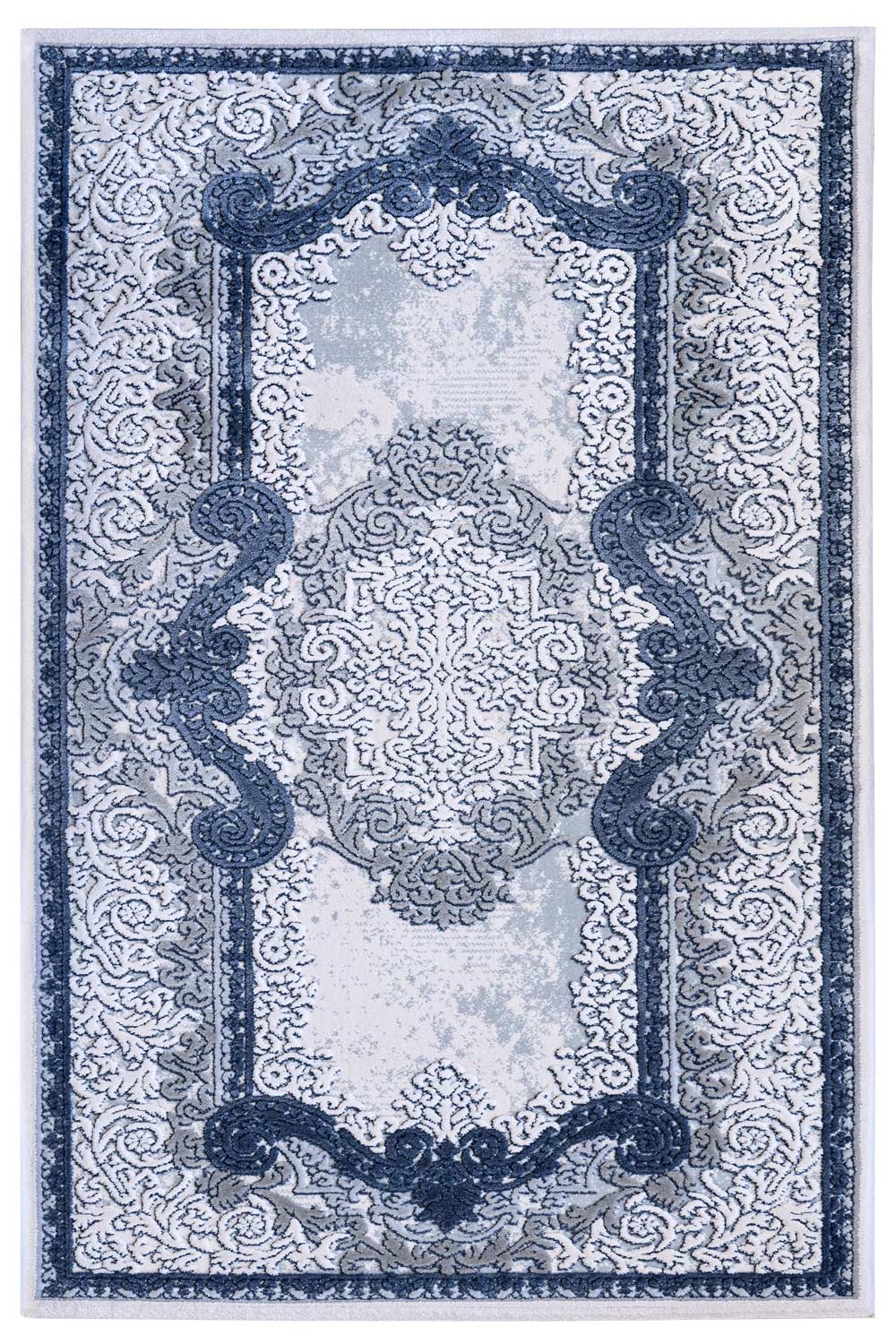 Kusový koberec Vals 8005 navy grey 80x150 cm