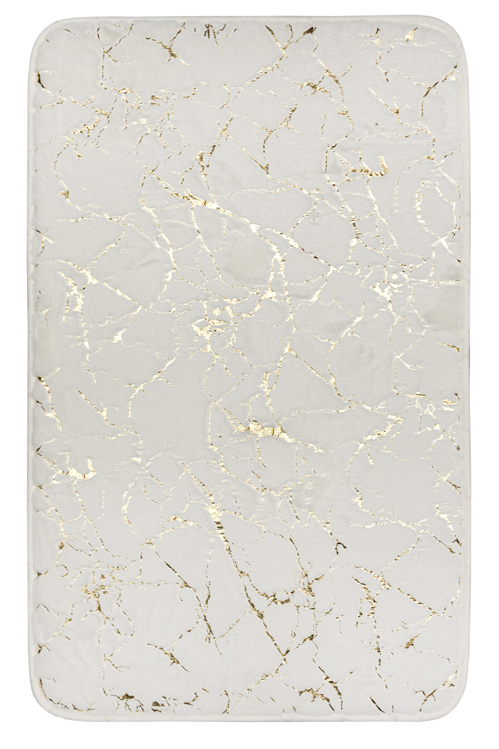 Kúpeľňová predložka RABBIT SHINE zlatá 60x100 cm