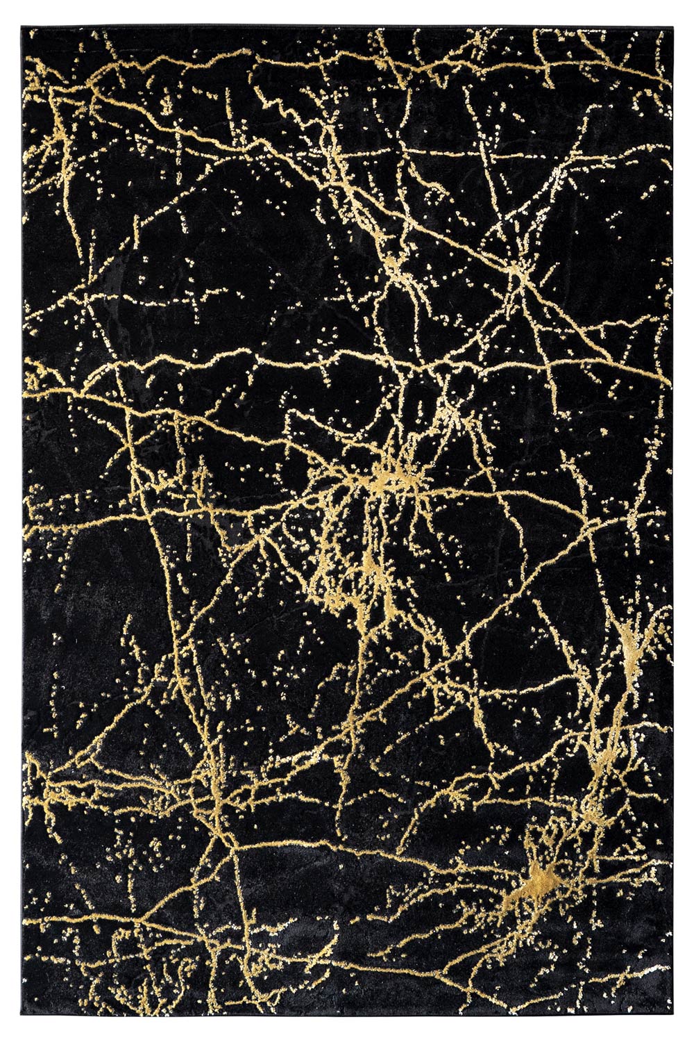 Kusový koberec ELITE 4355 black/gold 200x290 cm