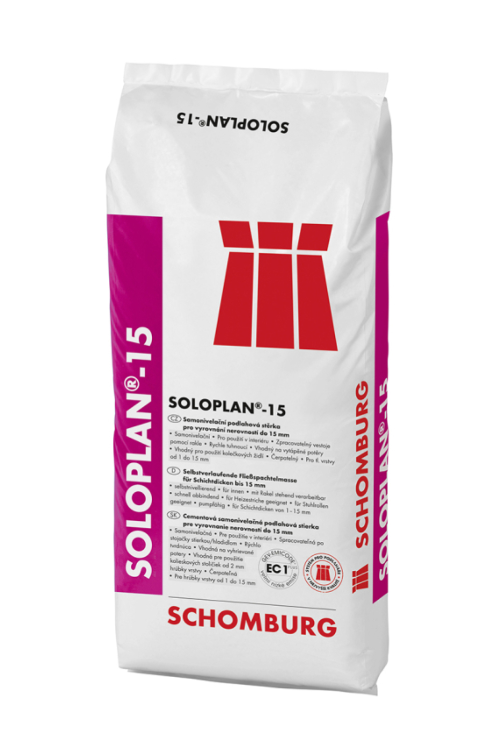 Samonivelačná stierka SOLOPLAN® 15 - SCHOMBURG