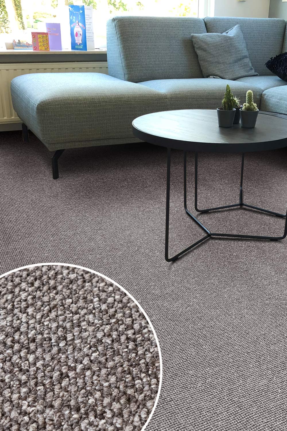 Metrážny koberec TILBURG/TITAN 1425 300 cm