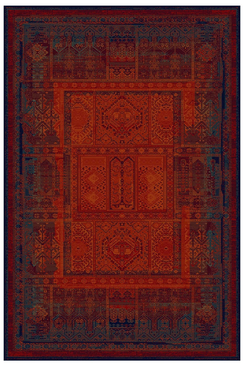 Kusový koberec SUPERIOR Piemonte Velvet Blue