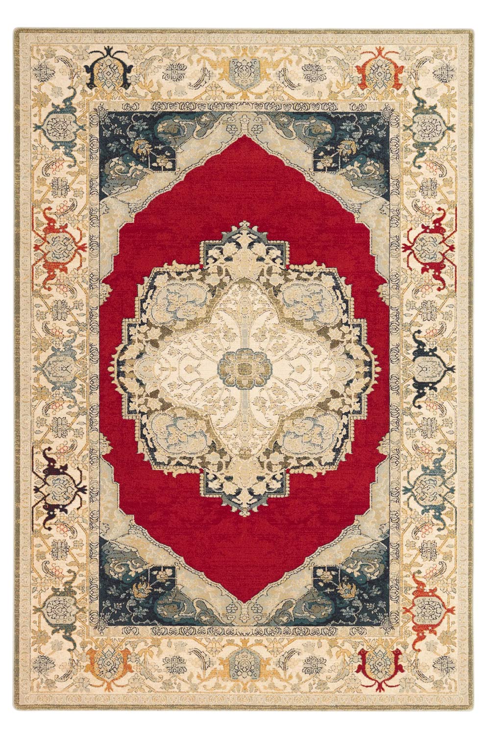 Kusový koberec POLONIA Palazzo Velvet Red 200x300 cm