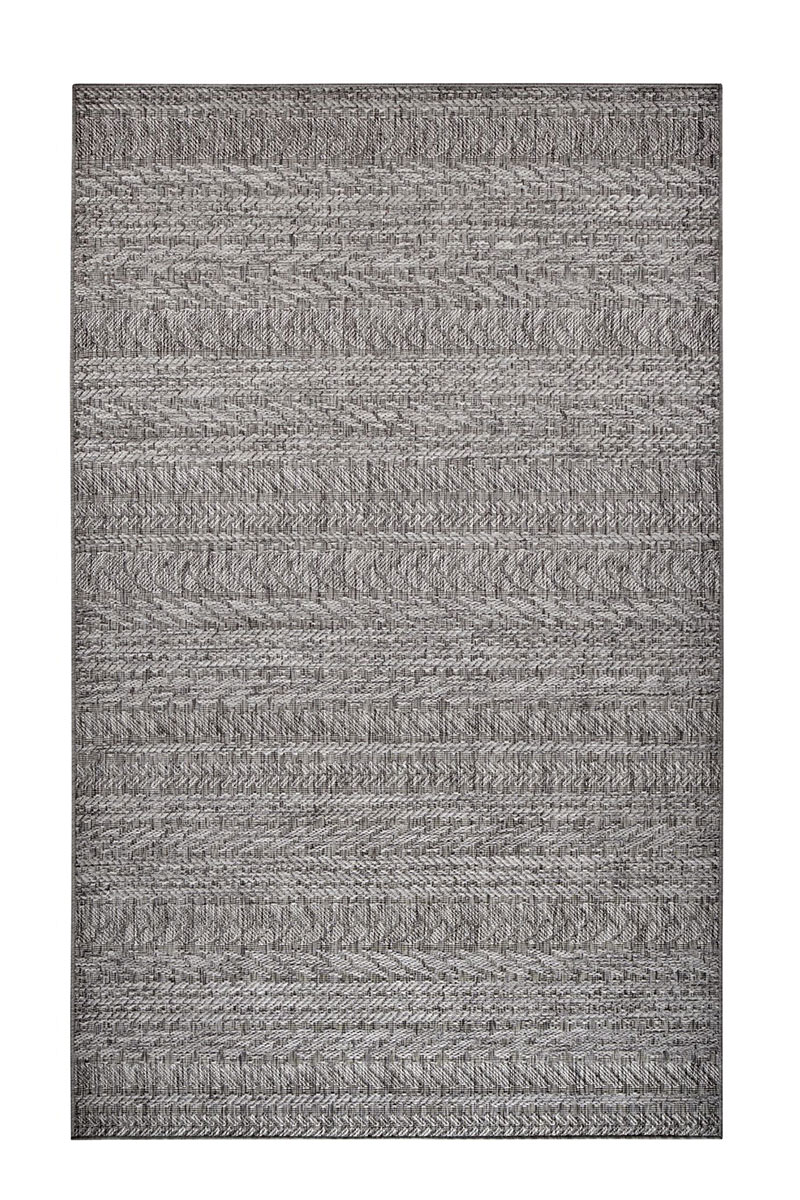 Kusový koberec Northrugs Forest 103994 Light grey 120x170 cm