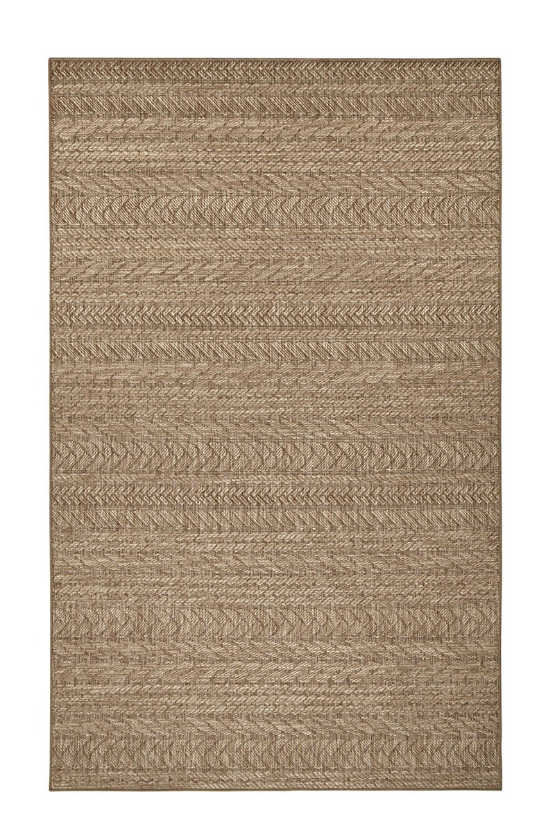 Kusový koberec Northrugs Forest 103995 Beige Brown 80x150 cm