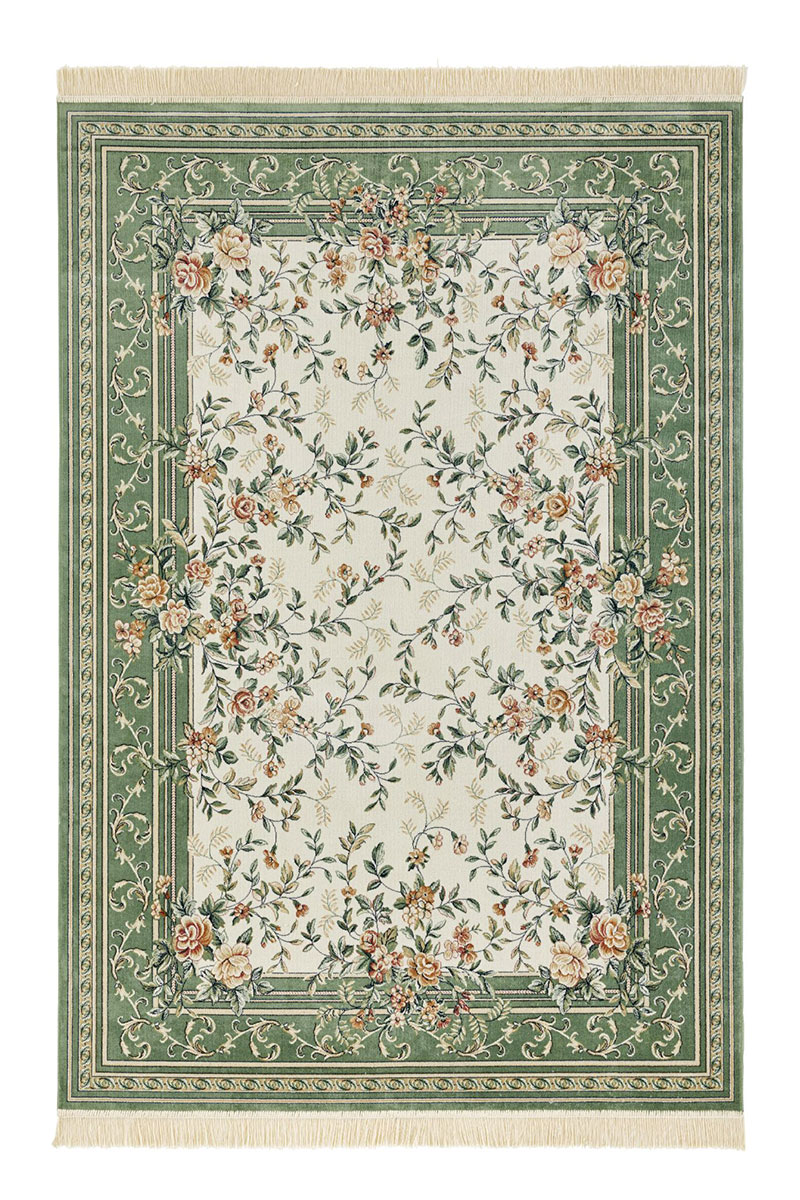 Kusový koberec Nouristan Naveh 104369 Cream Green 95x140 cm