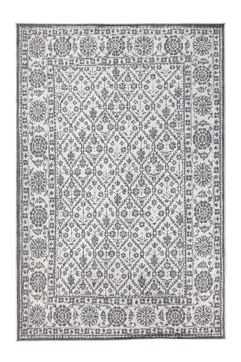 Kusový koberec Northrugs Twin 103116 Grey Cream 80x150 cm
