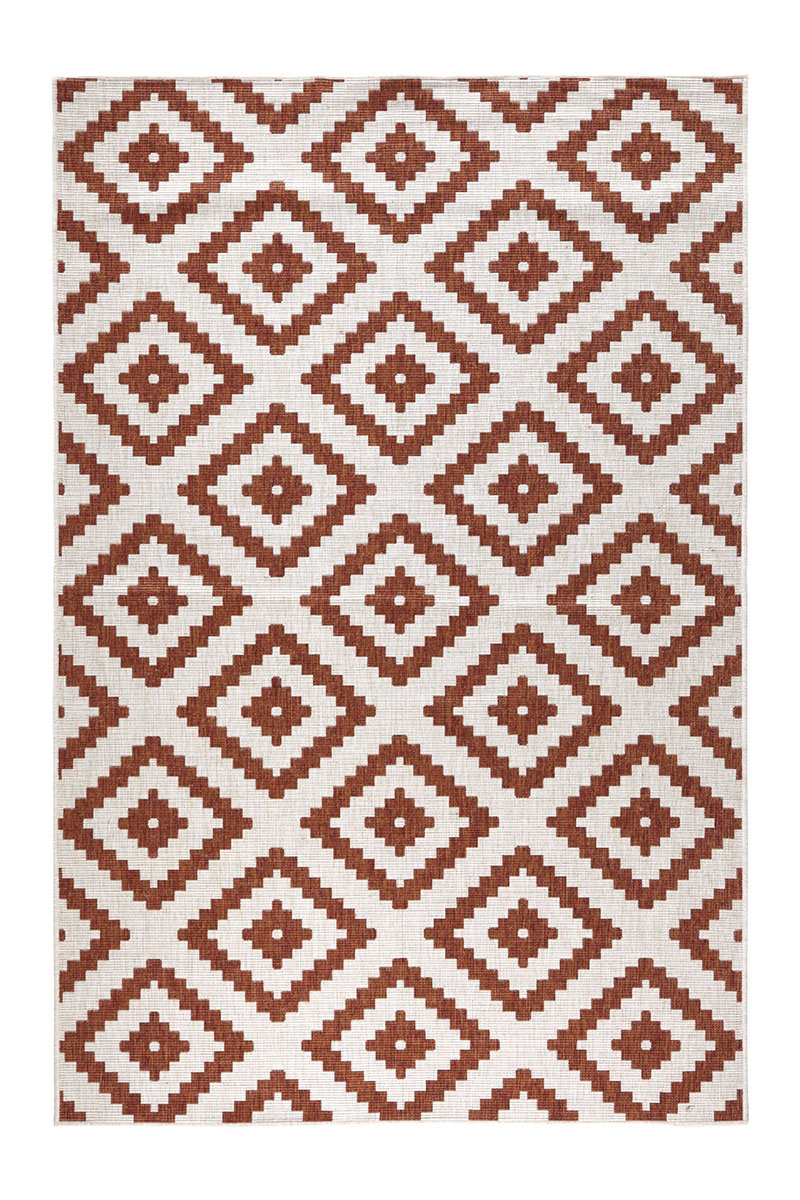 Kusový koberec Northrugs Twin 103130 Terra Cream 80x250 cm