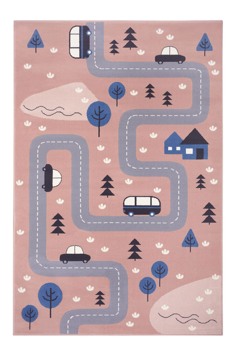 Detský kusový koberec Hanse Home Adventures 105531 Sky blue