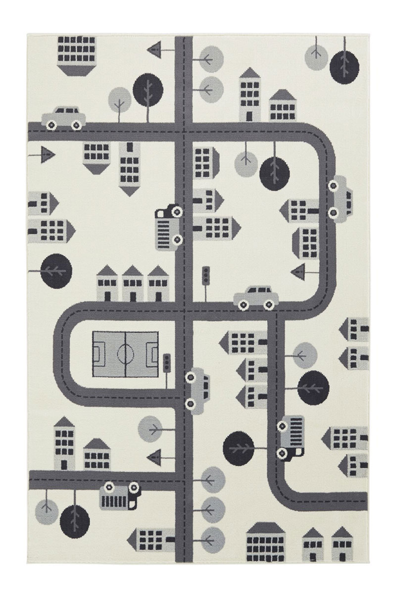 Detský kusový koberec Hanse Home Adventures 105529 Creme 80x150 cm