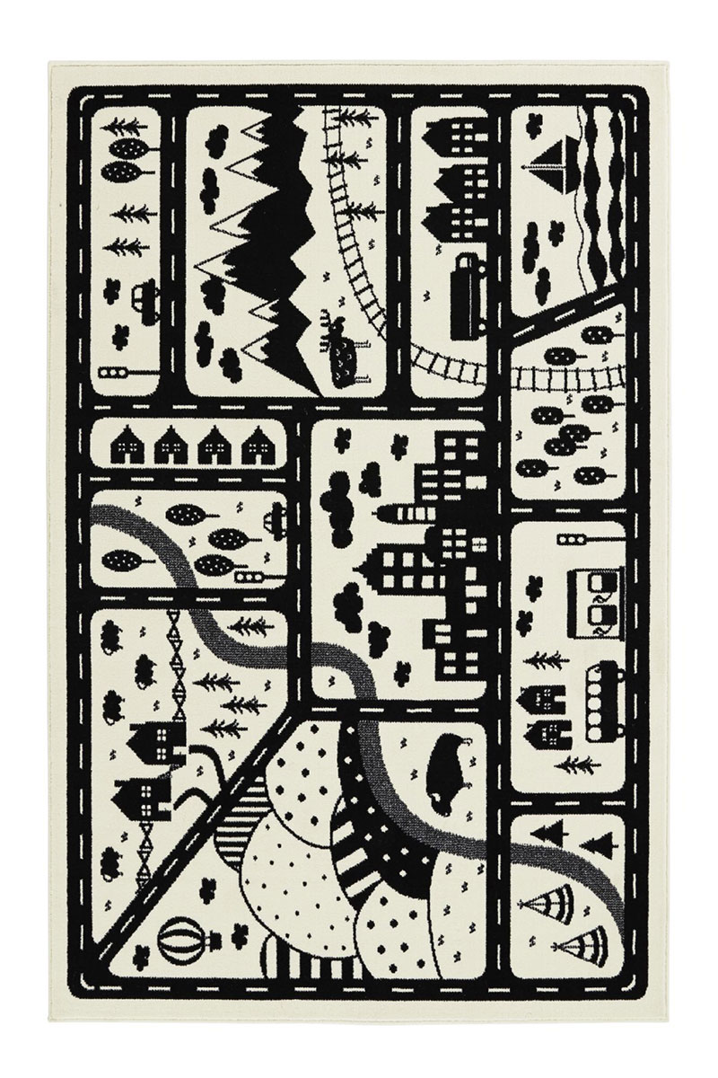 Detský kusový koberec Hanse Home Adventures 105541 Creme 160x220 cm