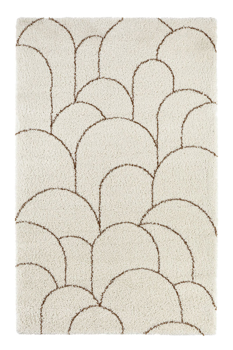 Kusový koberec Mint Rugs Allure 105177 Cream Brown  80x150 cm